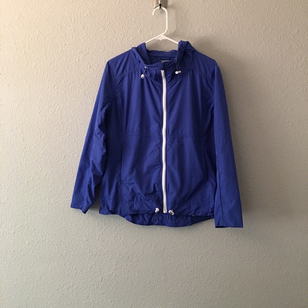 GAP blue windbreaker jacket